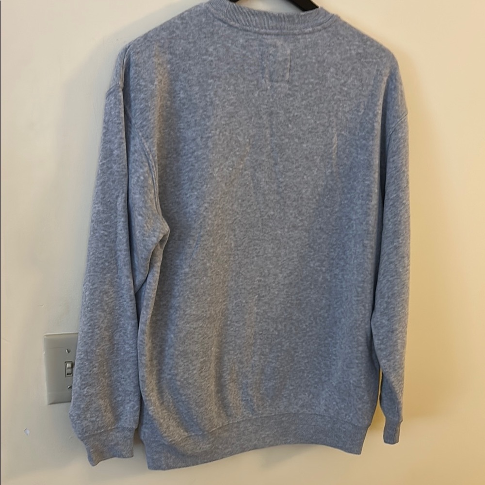 April Kiss LA Crewneck Cozy Sweatshirt Medium Unisex Los Angeles - Picture 3 of 7